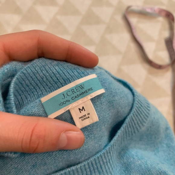 J crew k1313 everyday cashmere crewneck mineral - Picture 5 of 5